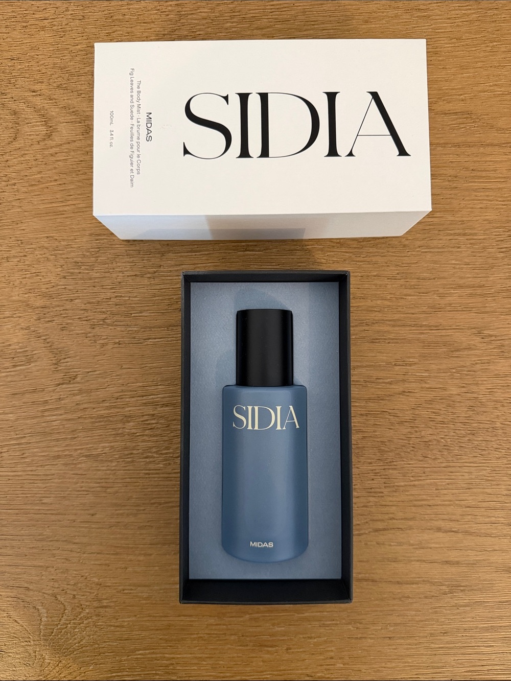 Midas Blue Liquid Body Mist